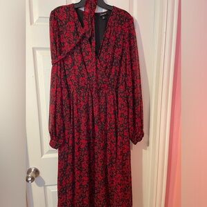 Long Red Dress